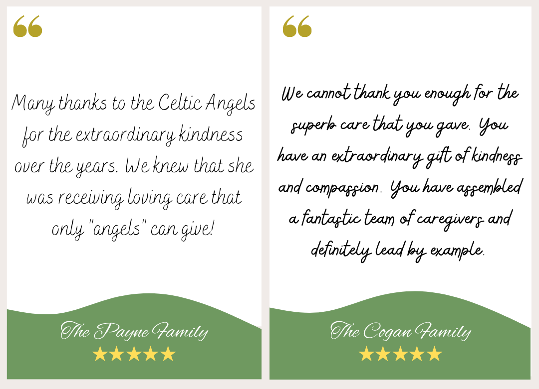 Testimonials from Loving family members